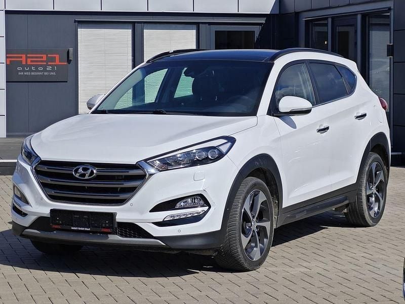 Gebraucht Hyundai Tucson Premium 185 PS (136 kW) 2017 Weiß SUV
