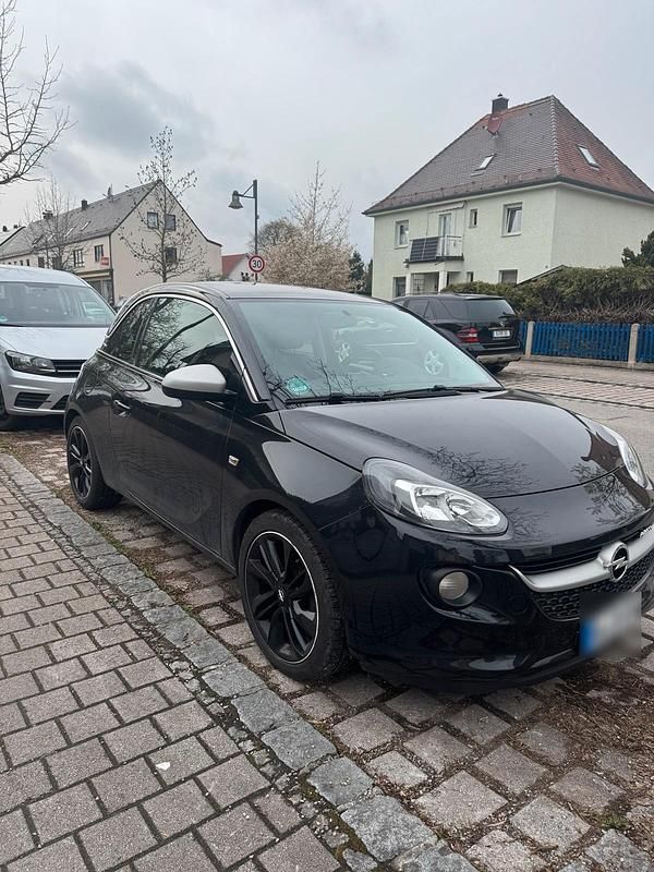 Gebraucht Opel Adam 69 PS (50 kW) 2014 Schwarz Kleinwagen