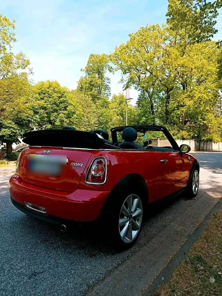 Gebraucht Mini Cooper Cabriolet 122 PS (89 kW) 2014 Rot Cabrio