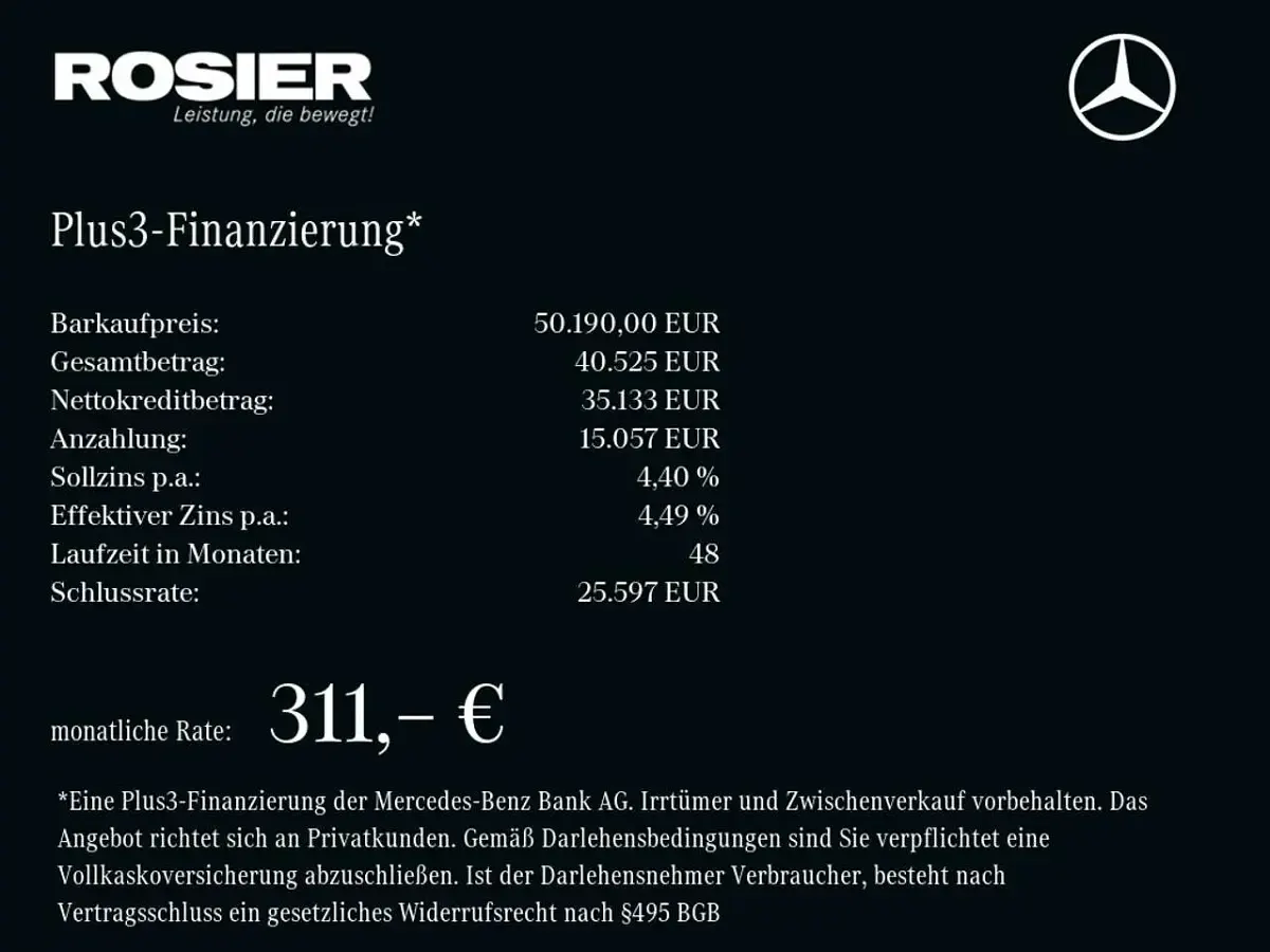 Gebraucht Mercedes CLA220 AMG line 211 PS (155 kW) 2026 Schwarz / nachtschwarz Coupé