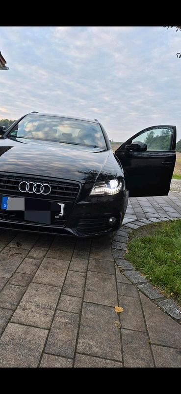 Schwarz Gebraucht 2009 Audi A4 S-Line Limousine | 6.500 € - Bild 1/4