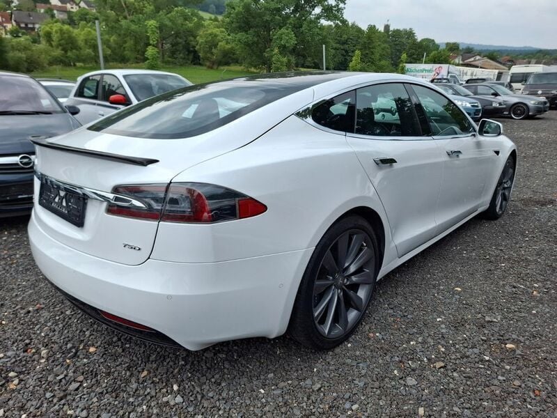 Gebraucht Tesla Model S 244 kW (332 PS) 2018 Weiß Kleinwagen