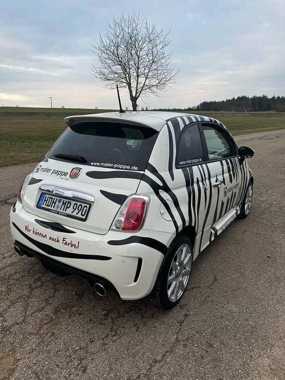 Gebraucht Abarth 500 Custom 140 PS (102 kW) 2015 Weiß Kleinwagen