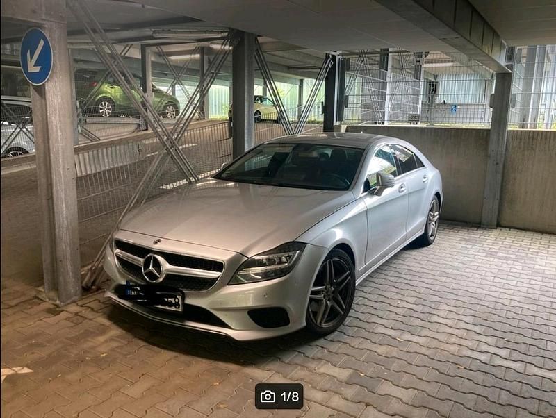 Silber Gebraucht 2016 Mercedes CLS220 Coupé | 24.990 € - Bild 1/4