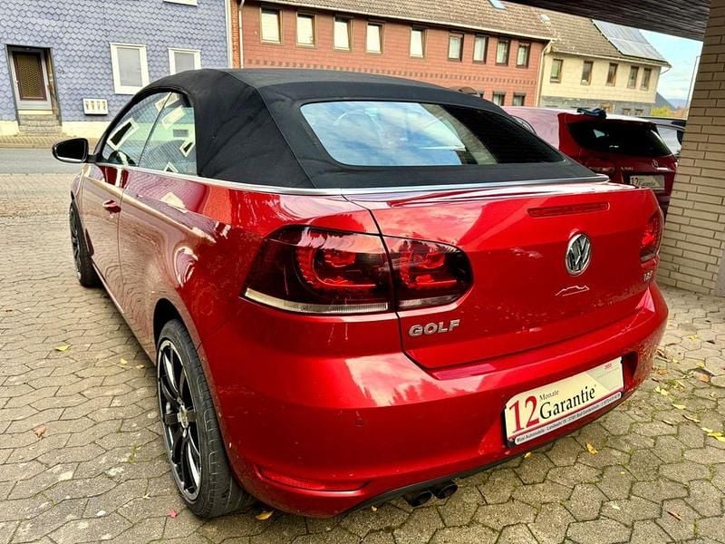 Gebraucht VW Golf Cabriolet 122 PS (89 kW) 2014 Rot Cabrio
