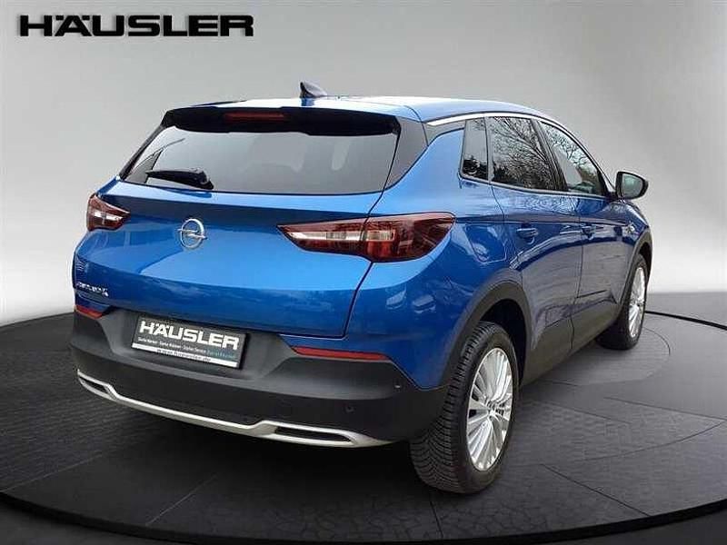 Gebraucht Opel Grandland X Dynamic 131 PS (96 kW) 2018 Topas blau SUV