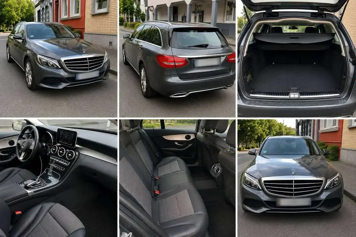 Gebraucht Mercedes C220 Avantgarde 170 PS (125 kW) 2015 Grau Kombi