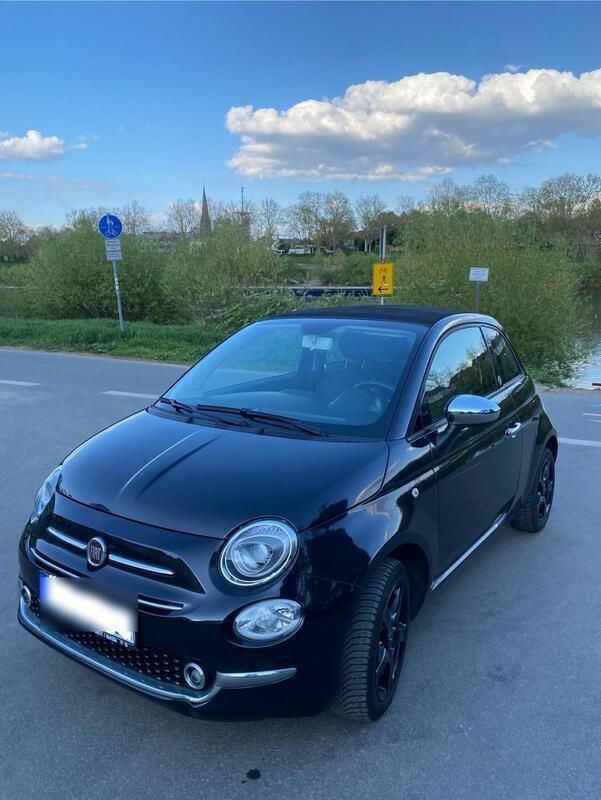 Schwarz Gebraucht 2019 Fiat 500C Mirror Cabrio | 10.500 € (Fairer Preis) - Bild 1/4