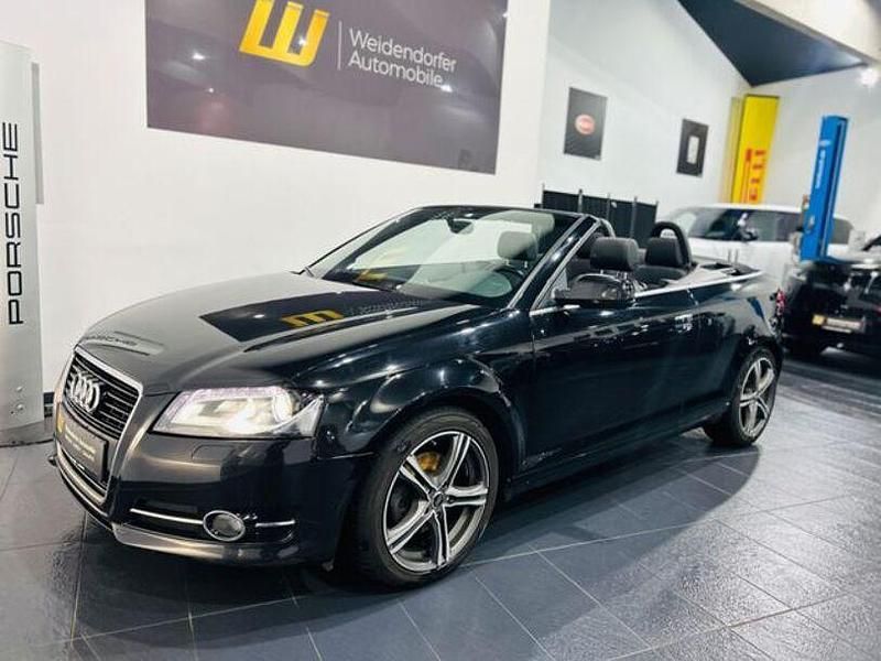 Schwarz Gebraucht 2011 Audi Cabriolet Ambition Cabrio | 12.900 € - Bild 1/4