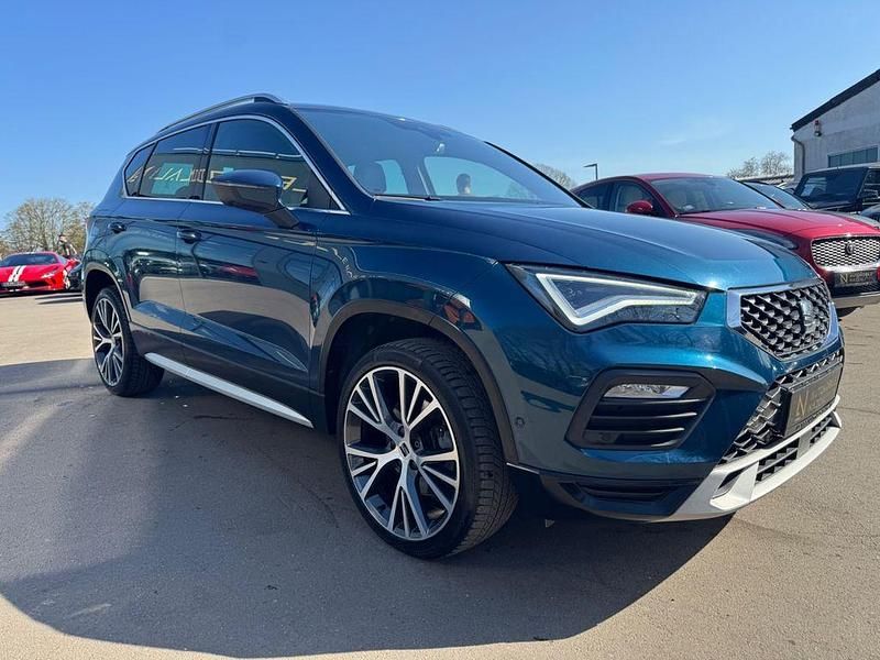 Gebraucht Seat Ateca 4Drive 150 PS (110 kW) 2021 Blau SUV