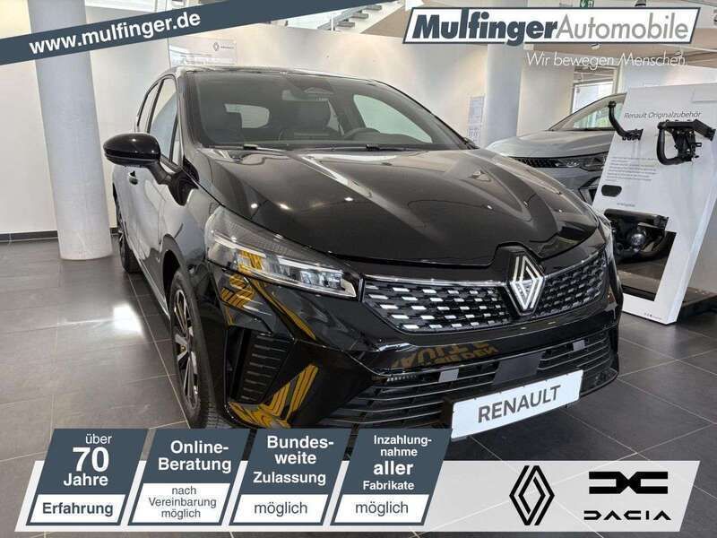 Black pearlschwarz Neu 2025 Renault Clio V Techno Limousine | 21.400 € (Fairer Preis) - Bild 1/4
