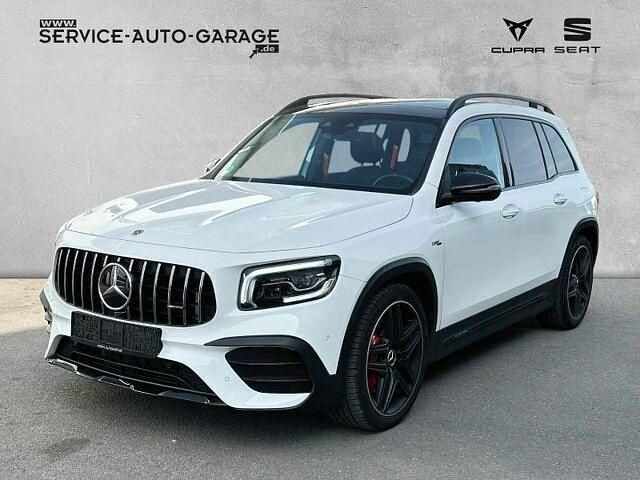 Weiss Gebraucht 2021 Mercedes GLB35 AMG SUV | 44.820 € (Guter Preis) - Bild 1/2