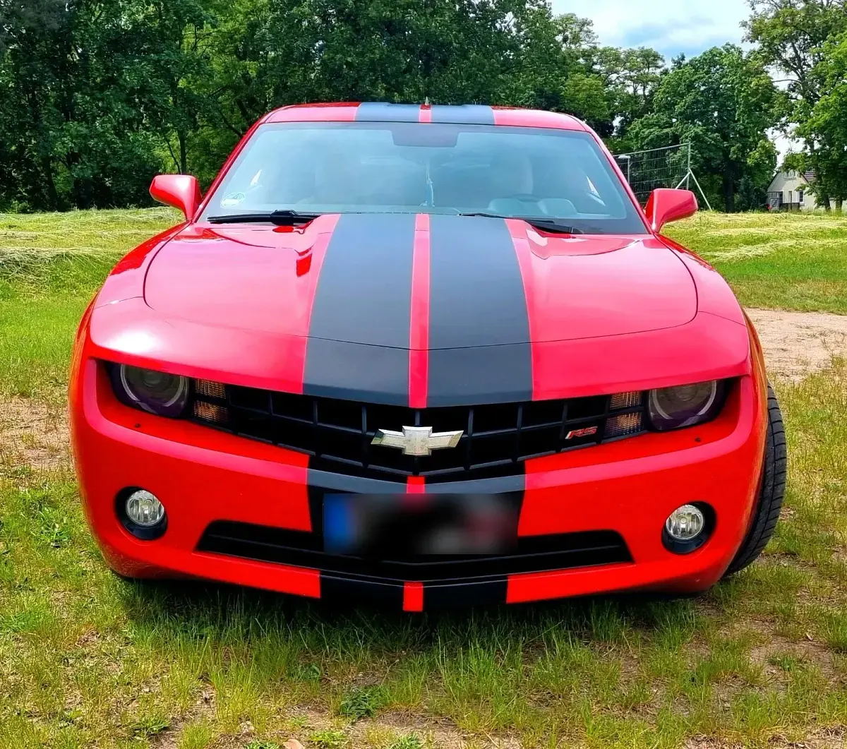 Gebraucht Chevrolet Camaro 315 PS (231 kW) 2011 Rot Coupé