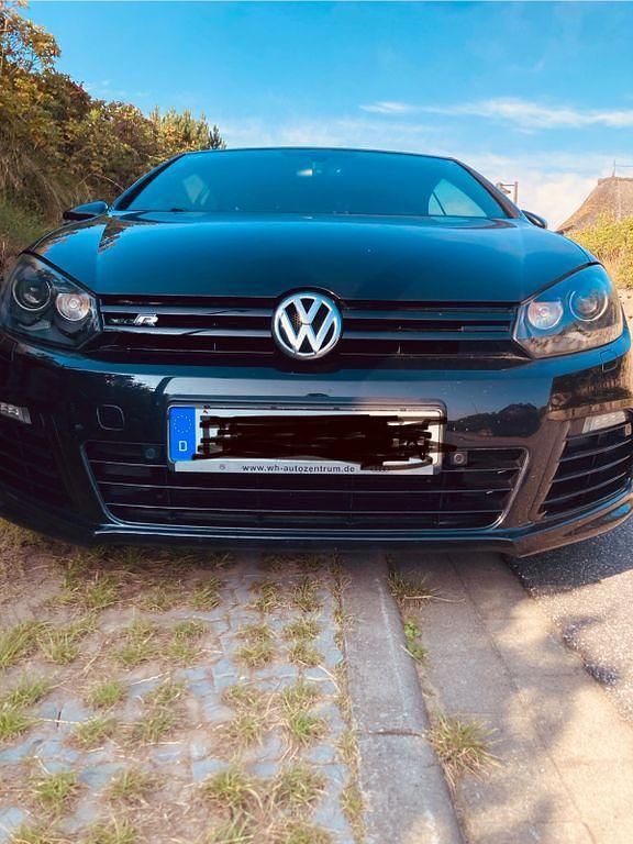 Schwarz Gebraucht 2013 VW Golf Cabriolet R Cabrio | 21.999 € - Bild 1/4