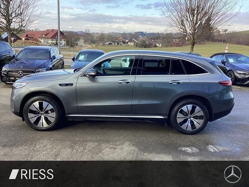 Gebraucht Mercedes EQC400 300 kW (408 PS) 2021 Metalliclack selenitgrau SUV