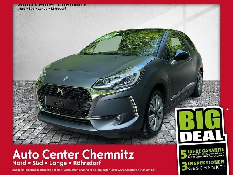 Ice silver + schwarz perl Gebraucht 2018 Citroën DS3 Kleinwagen | 10.910 € (Fairer Preis) - Bild 1/4