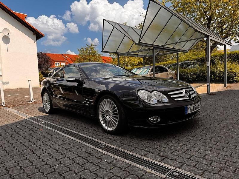 Schwarz Gebraucht 2006 Mercedes SL350 AMG Cabrio | 22.999 € (Teuer) - Bild 1/4