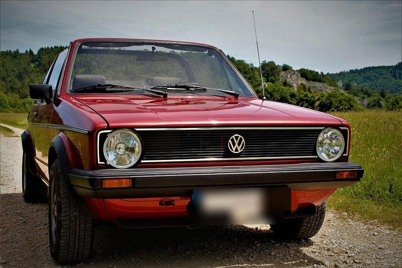 Gebraucht VW Golf Cabriolet 69 PS (50 kW) 1981 Rot Cabrio