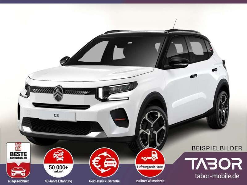 Polarweiss / dachfarbe schwar Neu 2025 Citroën C3 Kleinwagen | 16.548 € (Guter Preis) - Bild 1/4