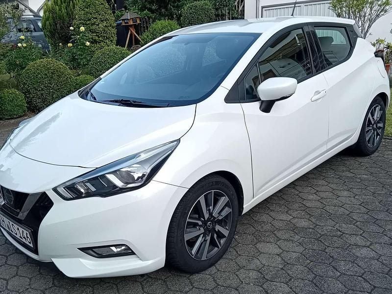 Gebraucht Nissan Micra 90 PS (66 kW) 2019 Weiß Kleinwagen