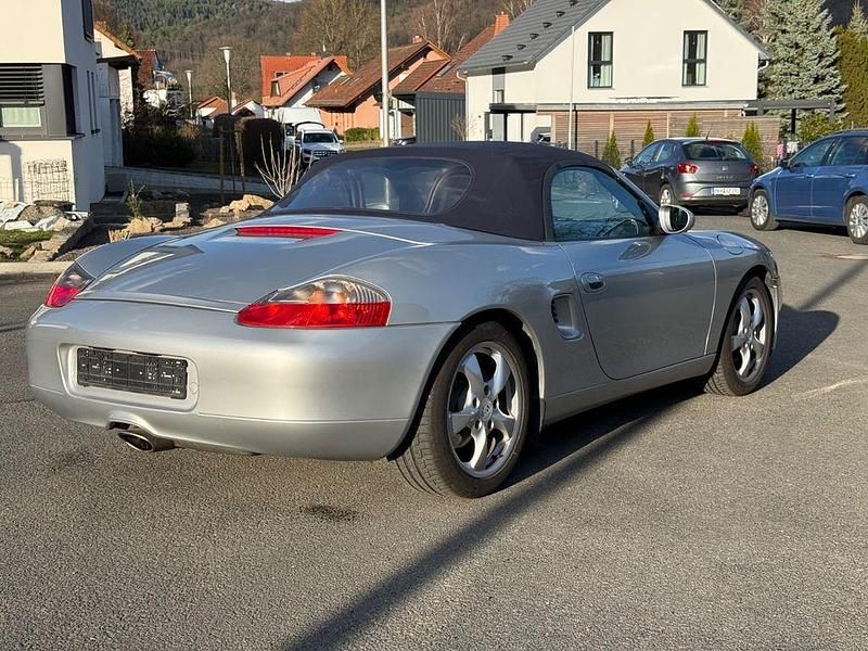 Gebraucht Porsche Boxster 220 PS (161 kW) 2001 Silber Cabrio