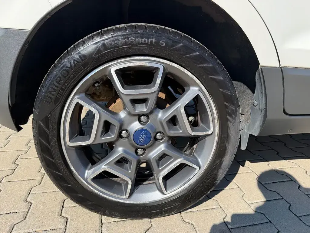 Gebraucht Ford Ecosport Titanium 125 PS (91 kW) 2016 Weiß SUV