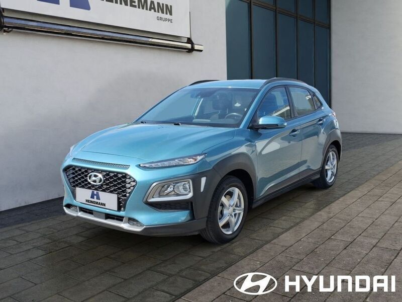 Ceramic blue Gebraucht 2018 Hyundai Kona Select SUV | 13.990 € (Guter Preis) - Bild 1/4