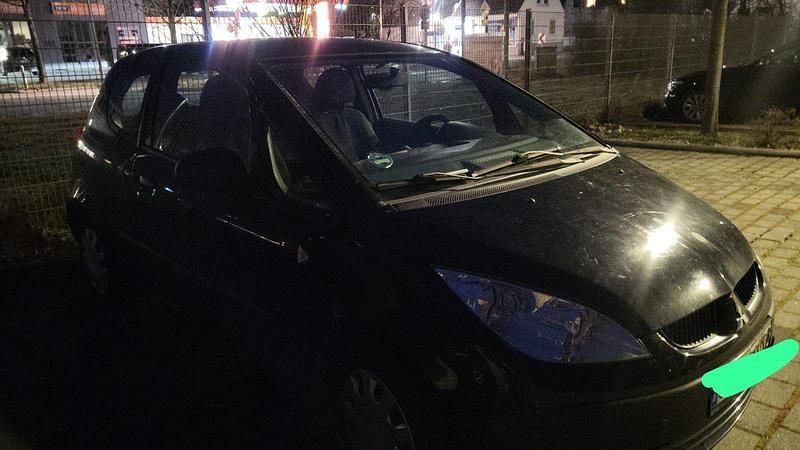 Gebraucht Mitsubishi Colt 2005 Schwarz Kleinwagen