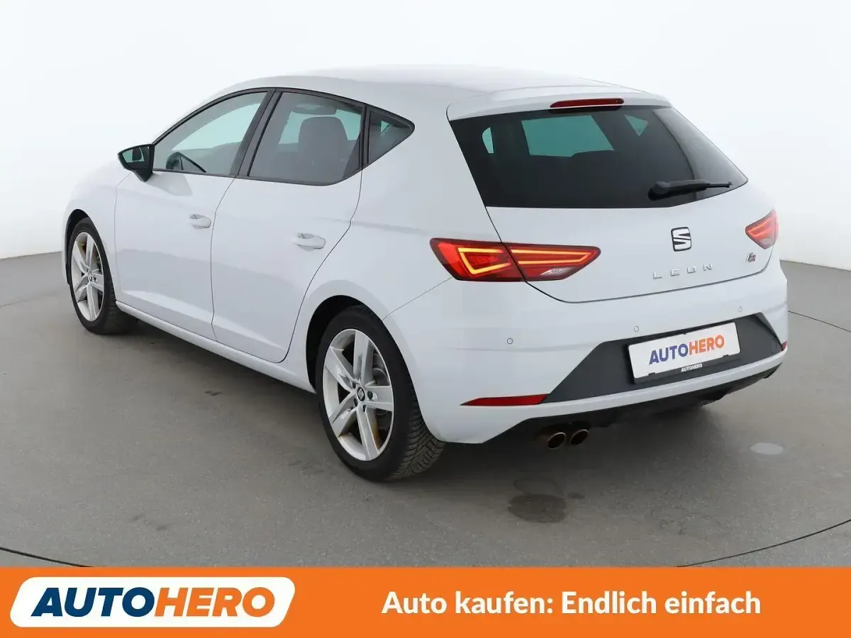 Gebraucht Seat Leon FR 190 PS (139 kW) 2018 Weiß Limousine