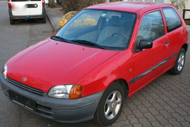Rot Gebraucht 1996 Toyota Starlet Kleinwagen | 1.999 € (Fairer Preis) - Bild 1/4