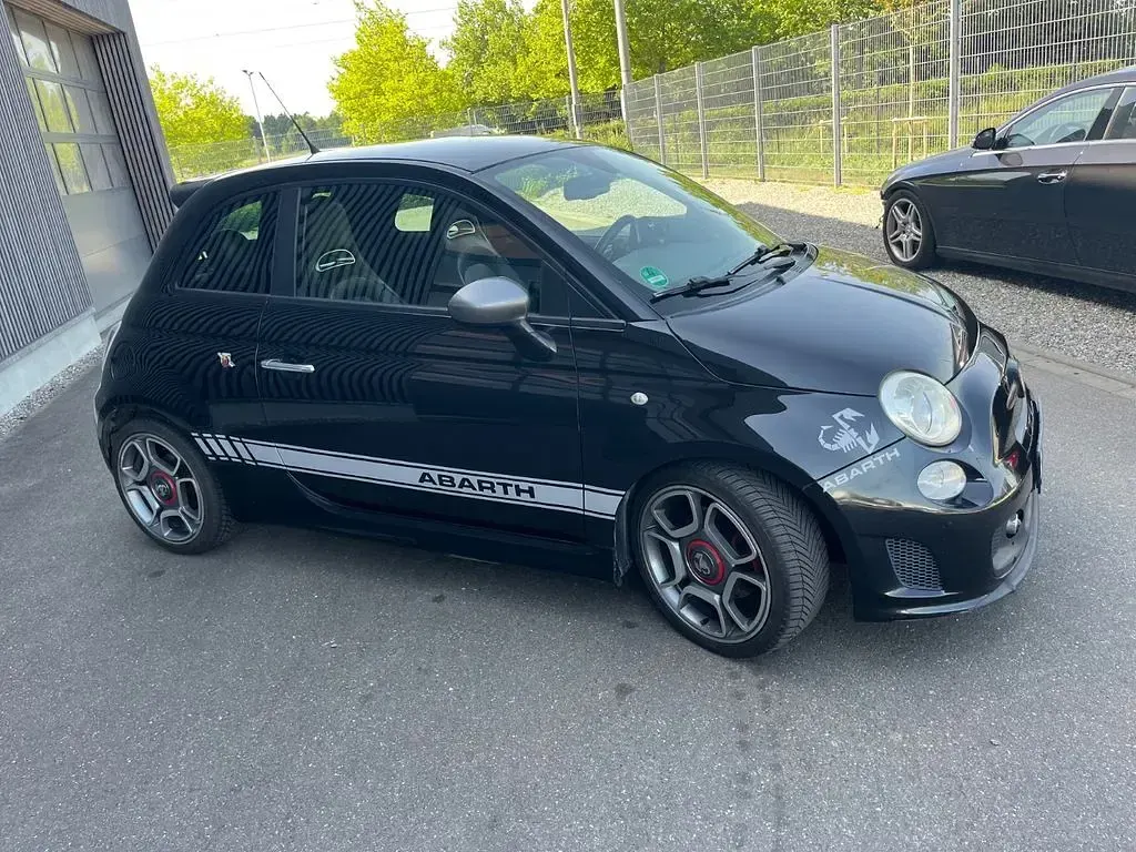 Gebraucht Abarth 500 135 PS (99 kW) 2008 Schwarz Kleinwagen