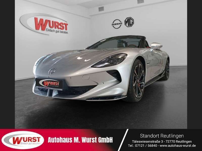 Silber Neu 2025 MG Cyberster Cabrio | 68.898 € (Guter Preis) - Bild 1/4