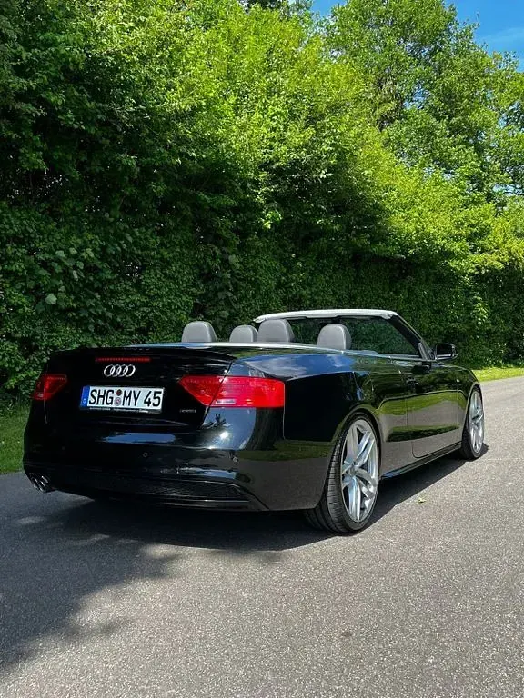 Gebraucht Audi A5 Cabriolet S-line plus 190 PS (139 kW) 2016 Schwarz Cabrio