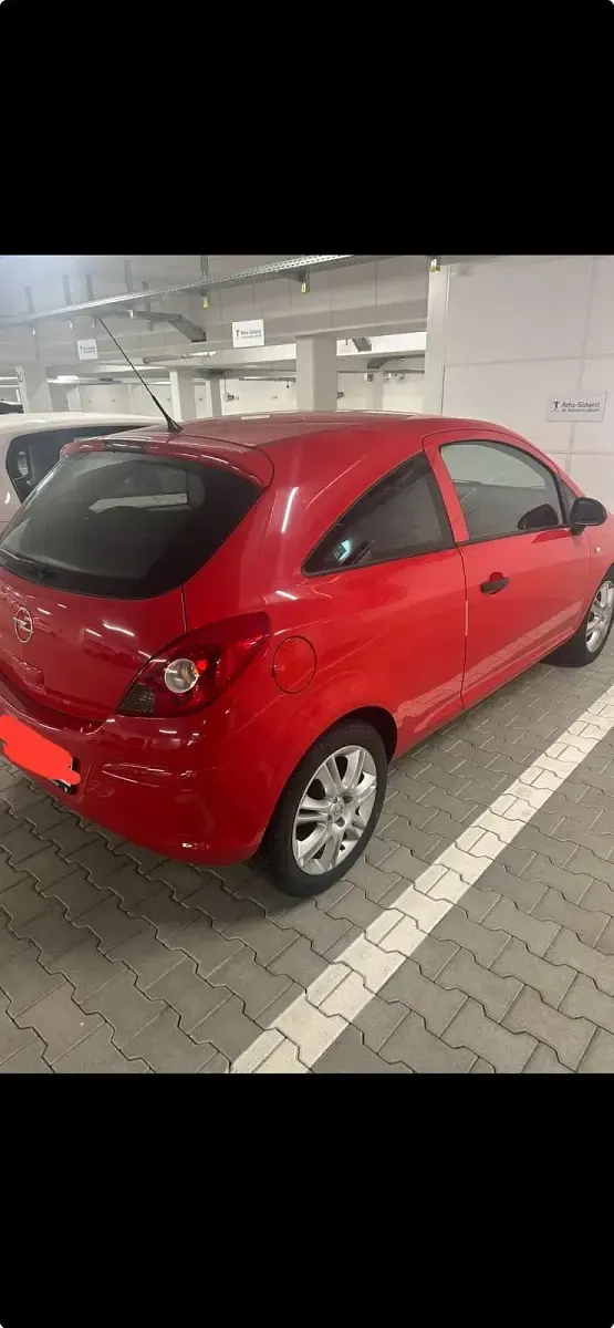 Gebraucht Opel Corsa 80 PS (58 kW) 2009 Rot Kleinwagen