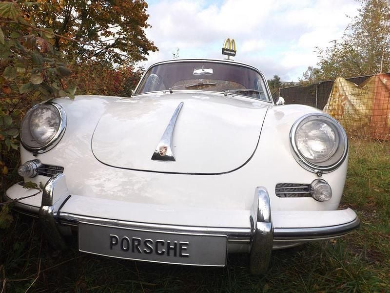 Gebraucht Porsche 356 75 PS (55 kW) 1963 Hellelfenbein (light ivory) Coupé