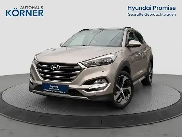 Gebraucht Hyundai Tucson 177 PS (130 kW) 2017 White sand SUV