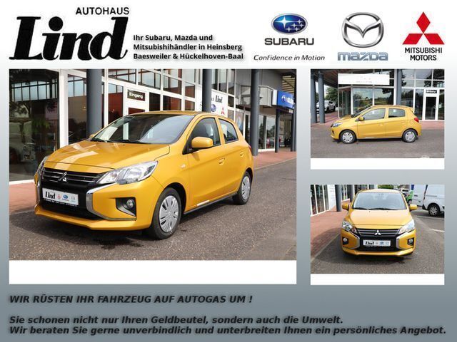 Gelb Neu 2024 Mitsubishi Space Star Select Limousine | 14.690 € - Bild 1/4
