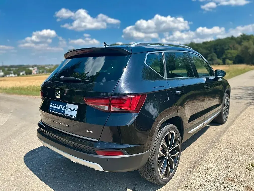 Gebraucht Seat Ateca 4Drive 150 PS (110 kW) 2018 Schwarz SUV