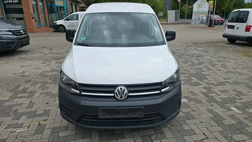 Gebraucht VW Caddy 75 PS (55 kW) 2018 Weiß Van / Kleinbus