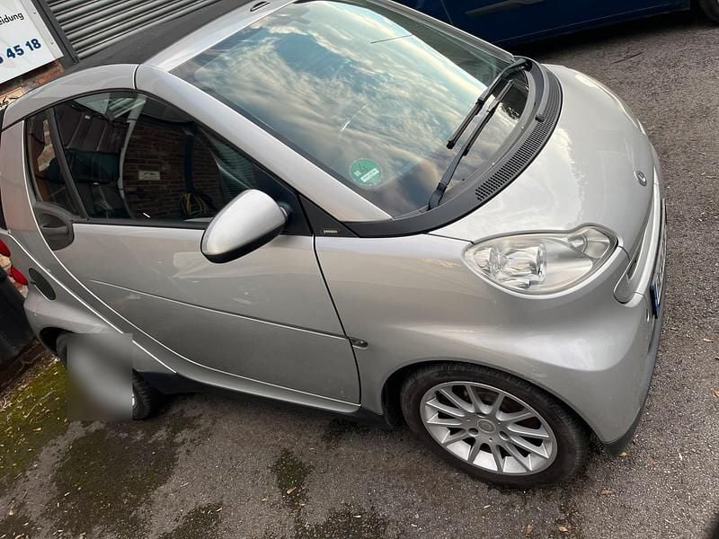 Silber Gebraucht 2009 Smart ForTwo Cabrio Cabrio | 4.200 € (Guter Preis) - Bild 1/3