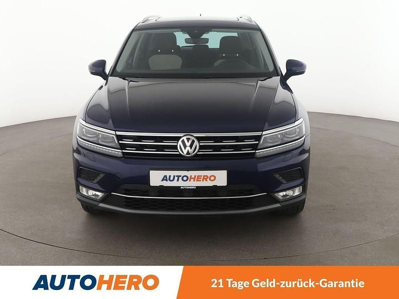 Blau Gebraucht 2016 VW Tiguan Highline SUV | 19.400 € (Guter Preis) - Bild 1/3