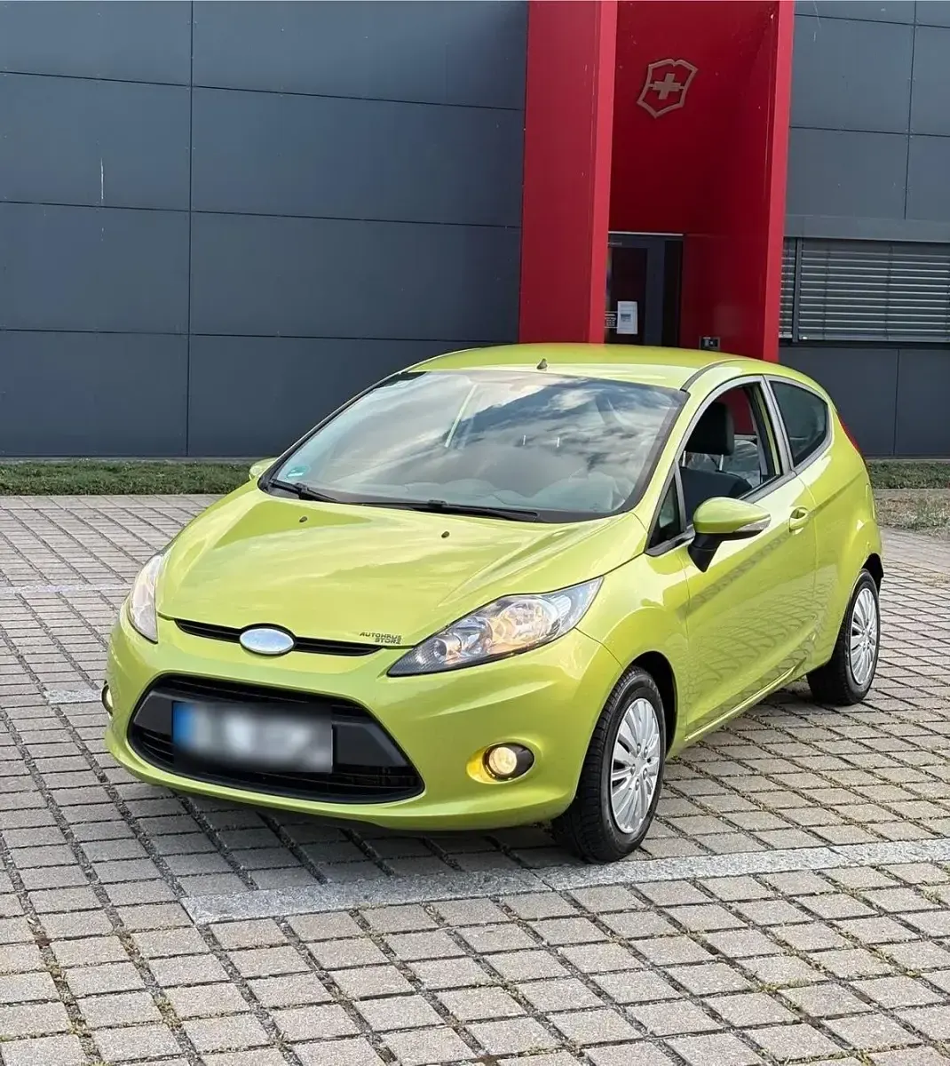 Gebraucht Ford Fiesta 60 PS (44 kW) 2009 Grau Kleinwagen