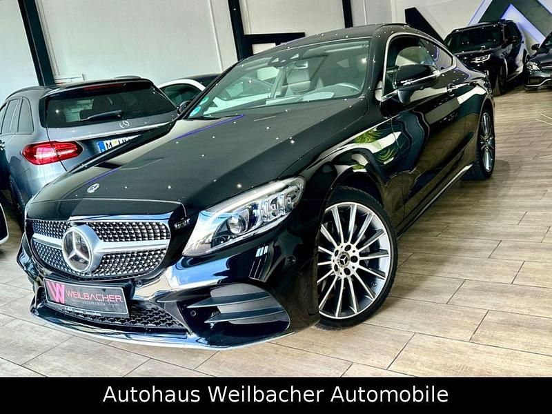 Schwarz unilack Gebraucht 2020 Mercedes C400 AMG Coupé | 38.490 € (Guter Preis) - Bild 1/4