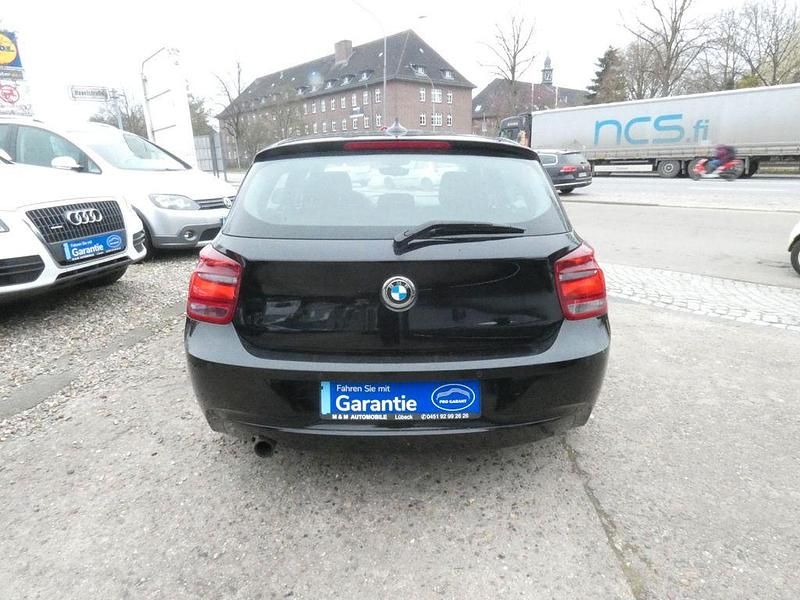 Gebraucht BMW 116 Advantage 136 PS (100 kW) 2014 Schwarz Kleinwagen