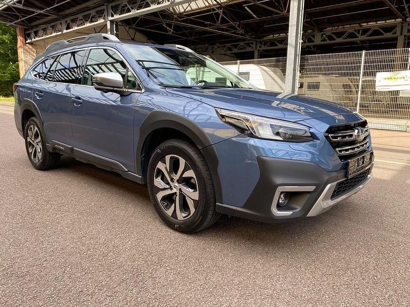 Blau Gebraucht 2021 Subaru Outback Platinum SUV | 28.950 € (Superpreis) - Bild 1/4