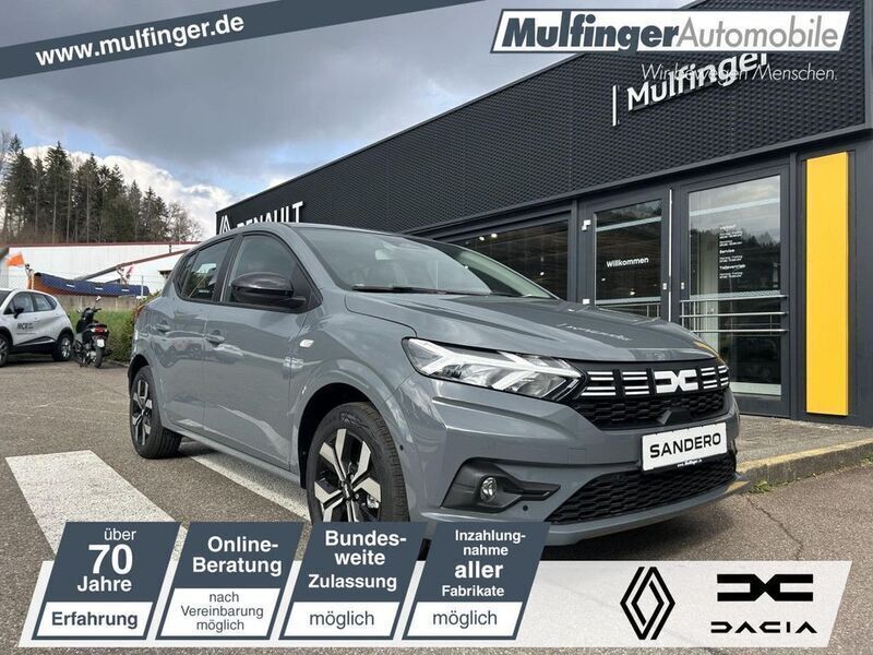 Perlmuttschwarz Neu 2025 Dacia Sandero Journey Kleinwagen | 17.400 € (Fairer Preis) - Bild 1/4