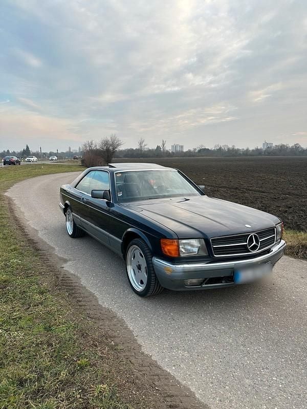 Usata Mercedes 500 252 CV (185 kW) 1987 Nero Coupé
