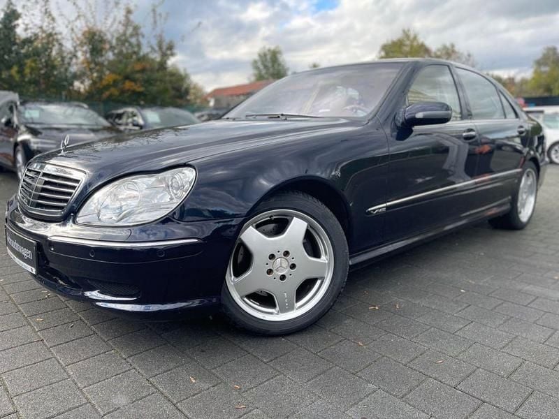 Blau Gebraucht 2000 Mercedes S600L Limousine | 14.950 € (Superpreis) - Bild 1/4