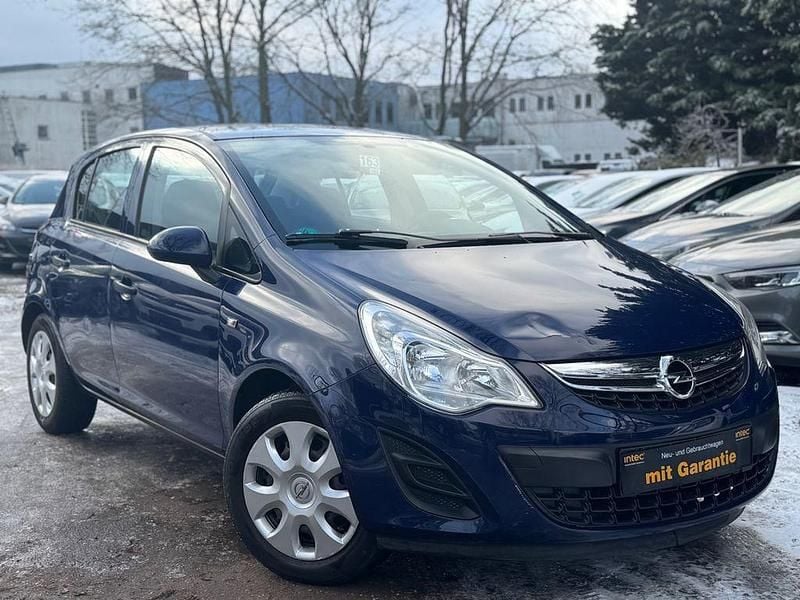 Blau Gebraucht 2012 Opel Corsa Limousine | 3.990 € (Guter Preis) - Bild 1/4