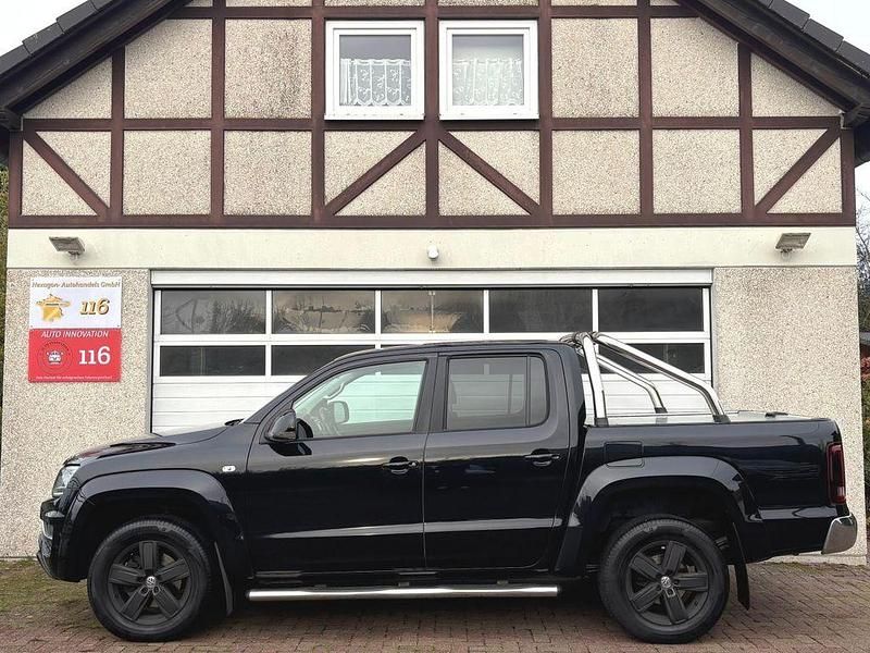 Deep black perleffekt Gebraucht 2020 VW Amarok Highline Abholung | 36.990 € (Fairer Preis) - Bild 1/4